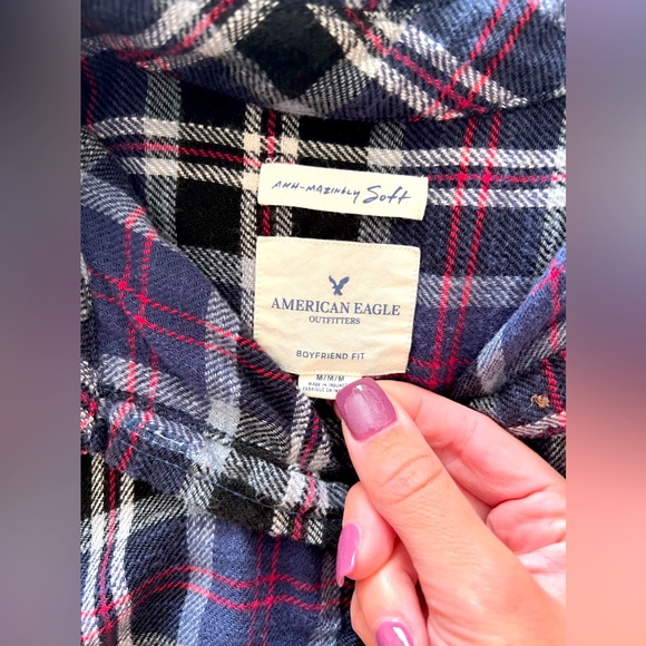 American Eagle Button Down Flannel - Picture 2 of 2